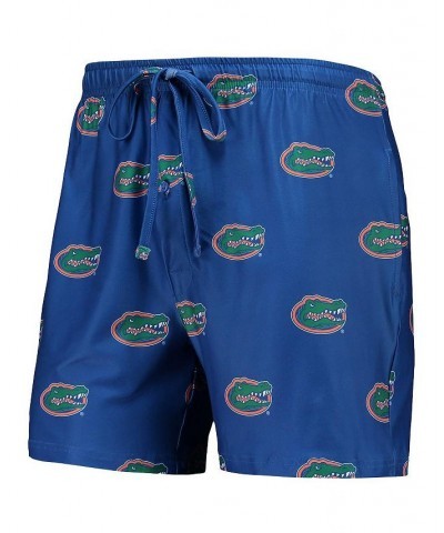 Men's Royal Florida Gators Flagship Allover Print Jam Shorts $23.59 Shorts