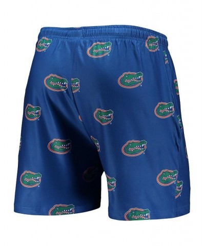 Men's Royal Florida Gators Flagship Allover Print Jam Shorts $23.59 Shorts