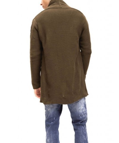 Men's Modern Relaxed Knit Sweater Tan/Beige $53.41 Sweaters