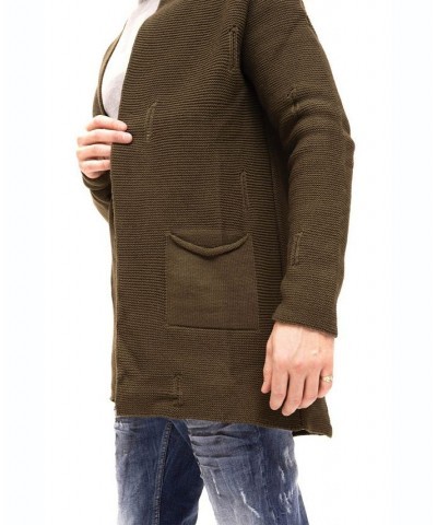 Men's Modern Relaxed Knit Sweater Tan/Beige $53.41 Sweaters