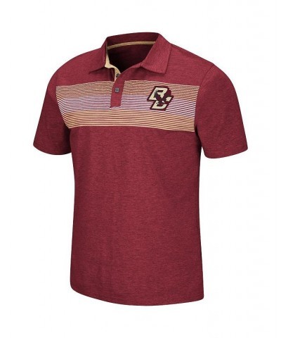 Men's Maroon Boston College Eagles Logan Polo Shirt $25.49 Polo Shirts