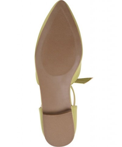 Women's Vielo Flat Green $46.74 Shoes