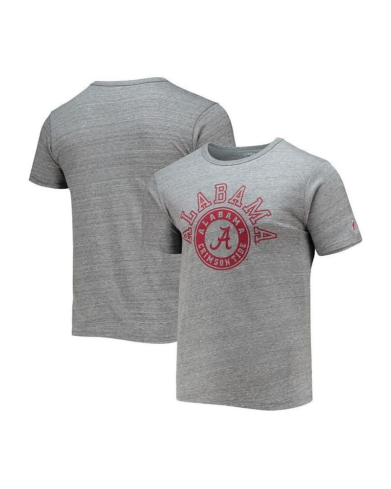 Men's Heathered Gray Alabama Crimson Tide Tide Seal Nuevo Victory Falls Tri-Blend T-shirt $26.09 T-Shirts