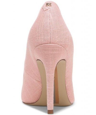 Women's Harriett Beaded-Buckle Pumps Pink $62.90 Shoes