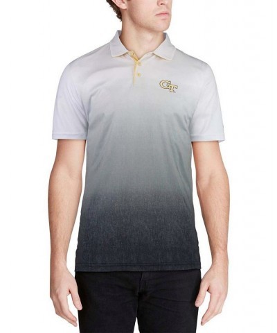 Men's Gray Ga Tech Yellow Jackets Magic Team Logo Polo Shirt $16.00 Polo Shirts