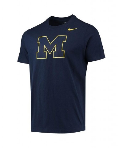 Men's Navy Michigan Wolverines Logo Color Pop T-shirt $26.54 T-Shirts