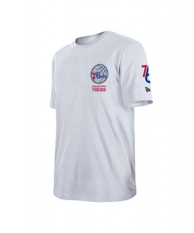 Men's White Philadelphia 76ers 2022/23 City Edition Elite Pack T-shirt $36.00 T-Shirts