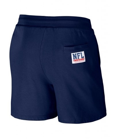 Men's NFL X Staple Navy Seattle Seahawks New Age Throwback Vintage-Like Wash Fleece Short $24.75 Shorts