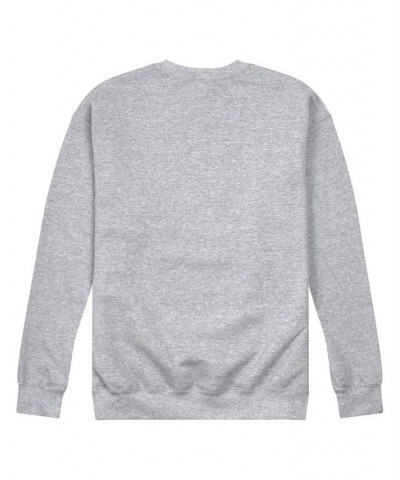 Men's The Beatles Battle Field Fleece Sweatshirt Gray $31.89 Sweatshirt