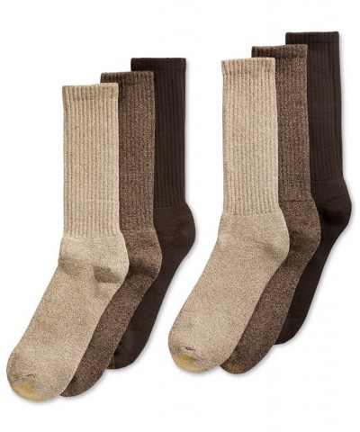 Men's 6-Pack Casual Harrington Socks PD02 $11.71 Socks
