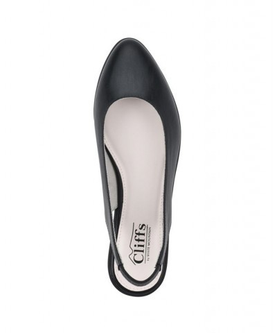 Women's Memory Comfort Flat Black $33.81 Shoes