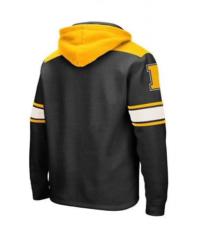 Men's Black Iowa Hawkeyes 2.0 Lace-Up Pullover Hoodie $38.24 Sweatshirt