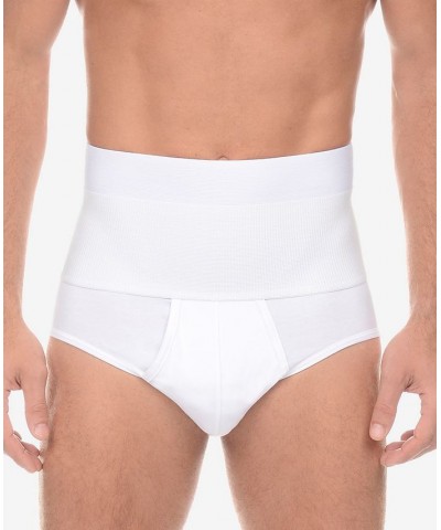 Men's Shapewear Form Contour Pouch Brief White $18.62 Underwear