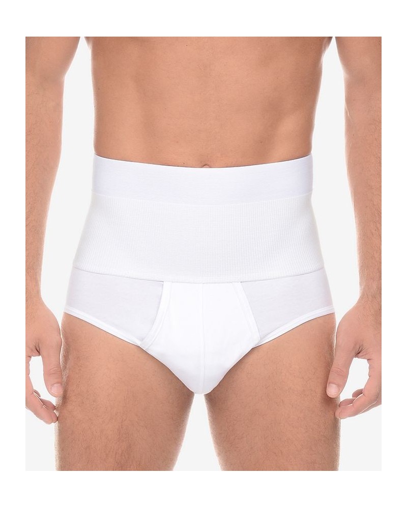 Men's Shapewear Form Contour Pouch Brief White $18.62 Underwear