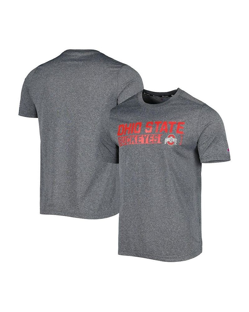 Men's Steel Ohio State Buckeyes Slate Impact Knockout T-shirt $15.75 T-Shirts