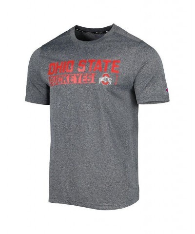 Men's Steel Ohio State Buckeyes Slate Impact Knockout T-shirt $15.75 T-Shirts