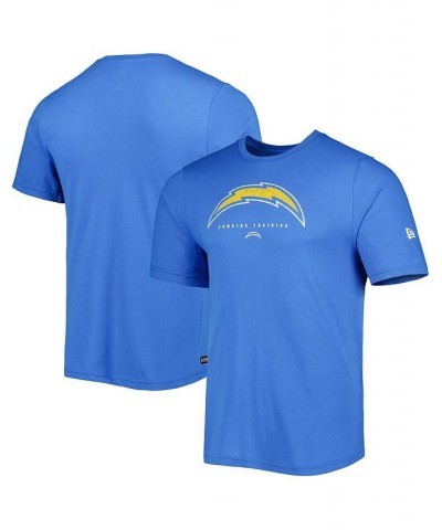 Men's Powder Blue Los Angeles Chargers Combine Authentic Ball Logo T-shirt $15.18 T-Shirts