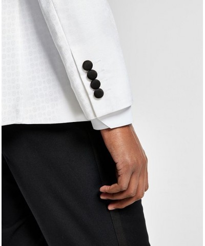 Men's Slim-Fit Tuxedo Jackets White $54.05 Suits