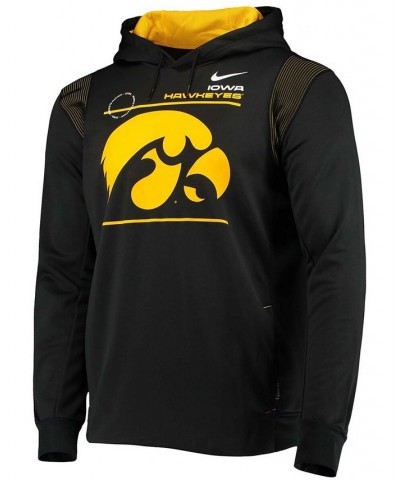 Men's Black Iowa Hawkeyes 2021 Player Sideline Performance Hoodie $28.00 Sweatshirt