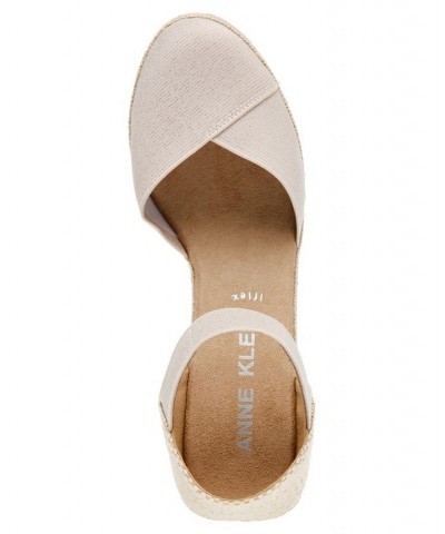 Women's Zuri Espadrille Wedge Tan/Beige $40.94 Shoes