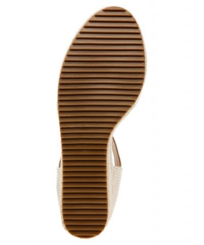 Women's Zuri Espadrille Wedge Tan/Beige $40.94 Shoes