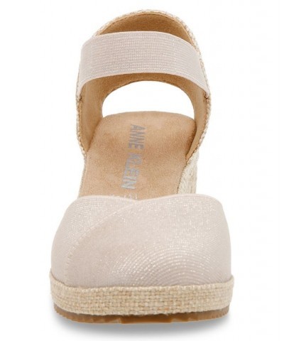 Women's Zuri Espadrille Wedge Tan/Beige $40.94 Shoes