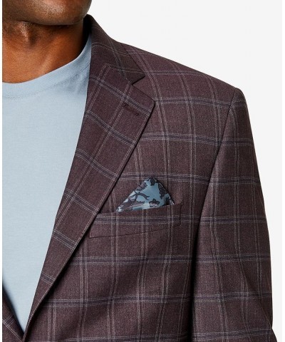 Men's Patterned Suit Separates Red $70.84 Suits