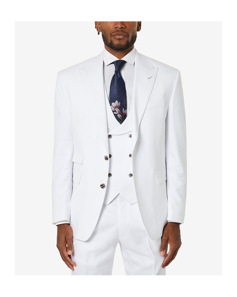 Men's Classic-Fit Suit Jacket White $156.60 Suits