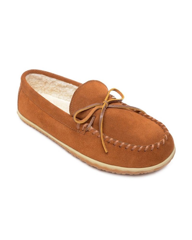 Men's TOMM Moccasin Slippers Brown $40.77 Shoes