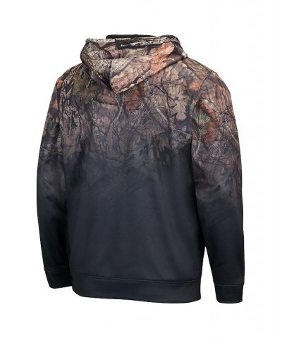 Men's Black Mississippi State Bulldogs Mossy Oak Pullover Hoodie $27.26 Sweatshirt