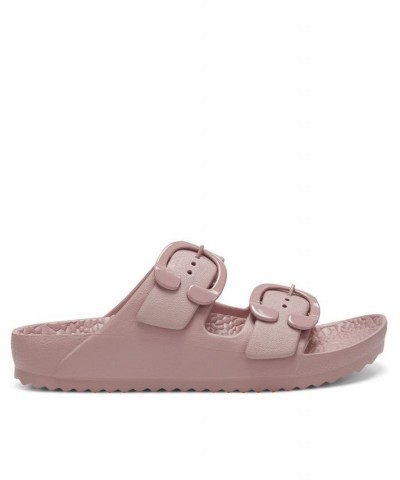 Women's Joy Sport Slide Sandals Pink $21.00 Shoes