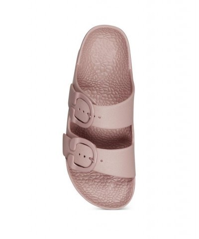 Women's Joy Sport Slide Sandals Pink $21.00 Shoes