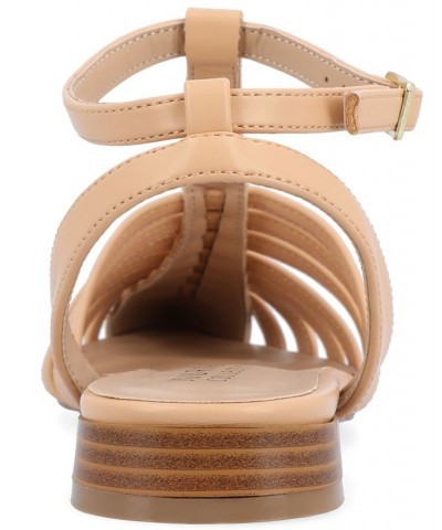 Women's Alivia Sandals Tan/Beige $45.00 Shoes