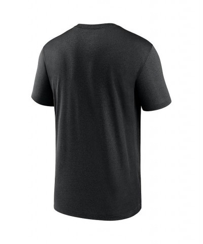 Men's Black Carolina Panthers Legend Microtype Performance T-shirt $22.05 T-Shirts