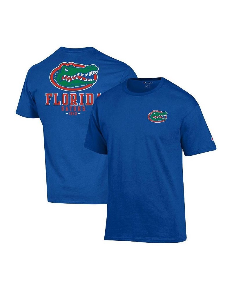 Men's Royal Florida Gators Stack 2-Hit T-shirt $18.00 T-Shirts