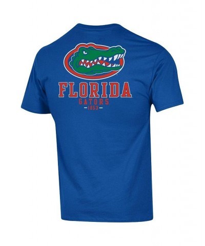 Men's Royal Florida Gators Stack 2-Hit T-shirt $18.00 T-Shirts