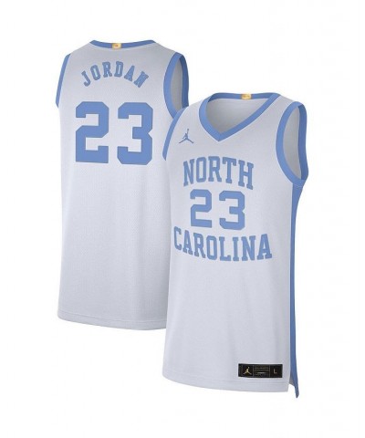 Men's Brand Michael Jordan White North Carolina Tar Heels Limited Retro Jersey $57.20 Jersey