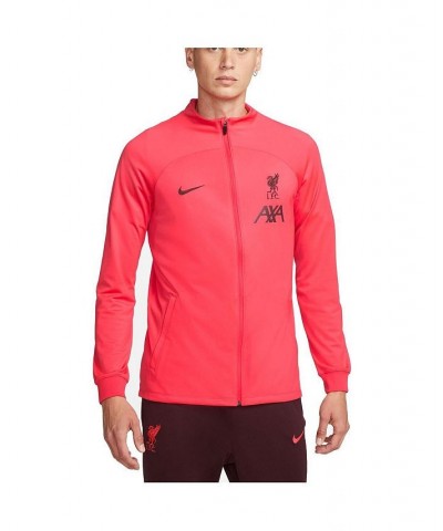 Men's Red Liverpool Performance Strike Track Full-Zip Jacket $42.00 Jackets