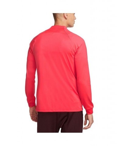 Men's Red Liverpool Performance Strike Track Full-Zip Jacket $42.00 Jackets