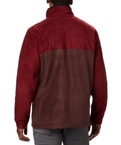 Men's Steens Mountain Half Snap Fleece Red $24.20 Sweatshirt