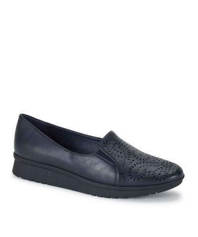 Women's Army Slip-on Loafer Blue $41.87 Shoes