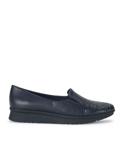 Women's Army Slip-on Loafer Blue $41.87 Shoes