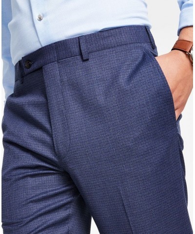 Men's Classic-Fit UltraFlex Stretch Check Dress Pants PD03 $25.91 Pants