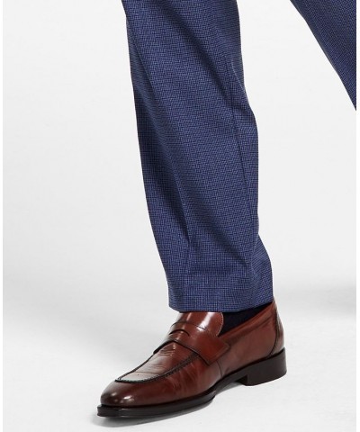 Men's Classic-Fit UltraFlex Stretch Check Dress Pants PD03 $25.91 Pants