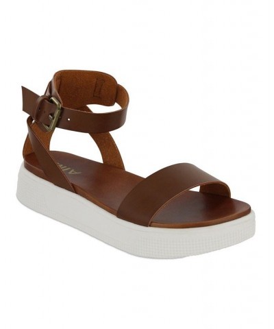 Women's Ellen Sandals Brown $33.60 Shoes