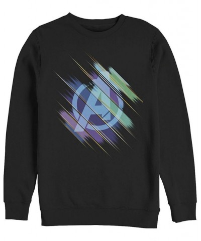 Marvel Men's Avengers Endgame Pastel Logo, Crewneck Fleece Black $29.69 Sweatshirt