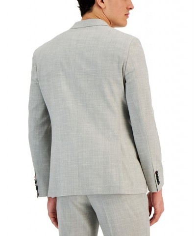 Men's Superflex Modern-Fit Suit Gray $154.70 Suits