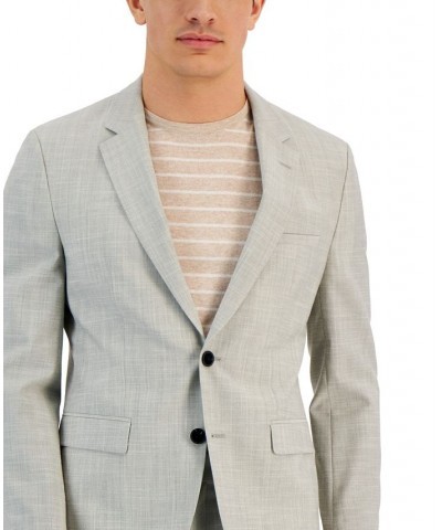 Men's Superflex Modern-Fit Suit Gray $154.70 Suits