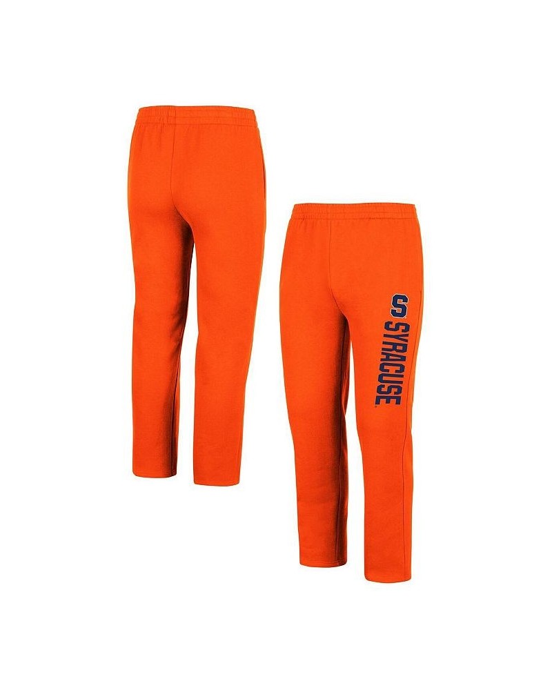 Men's Orange Syracuse Orange Fleece Pants $30.24 Pants