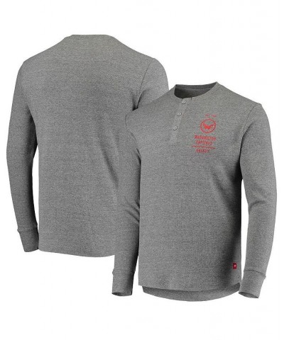 Men's Heathered Gray Washington Capitals Campbell Long Sleeve T-shirt $27.30 T-Shirts